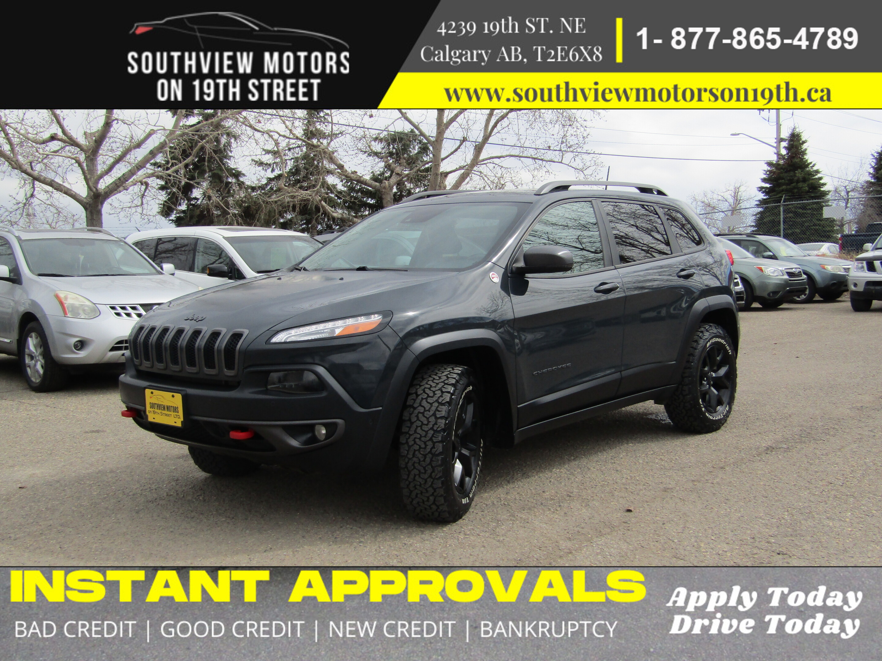 2018 Jeep Cherokee TRAILHAWK-4X4-FULLY LOADED *FINANCING AVAILABLE*