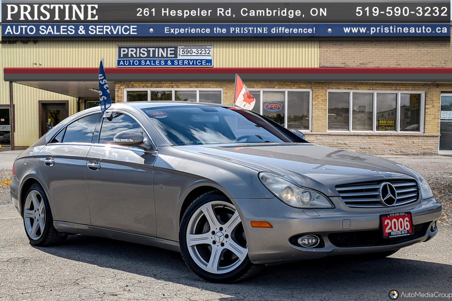 2006 Mercedes-Benz CLS-Class CLS 500 Only 169 km Navi. Leather Sunroof 1 Owner