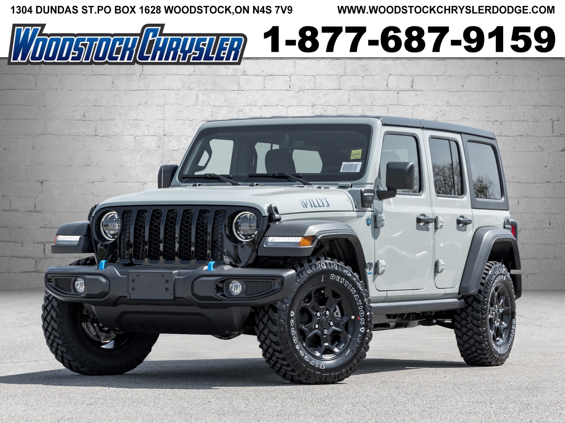 2023 Jeep Wrangler 4xe WILLY'S | 4XE | 8.4" WITH NAV | TRAILER TOW
