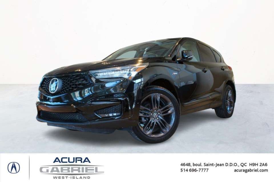 2021 Acura RDX *A-SPEC SH-AWD*+ACURA CERTIFIÉS+ JAMAIS ACCIDENT&E