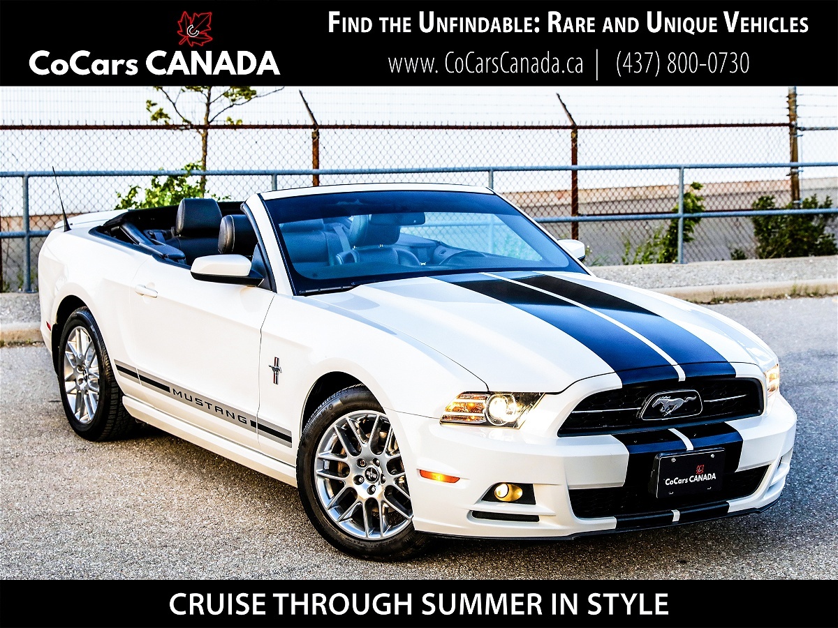 2013 Ford Mustang V6 Premium Convertible | NO ACCIDENTS