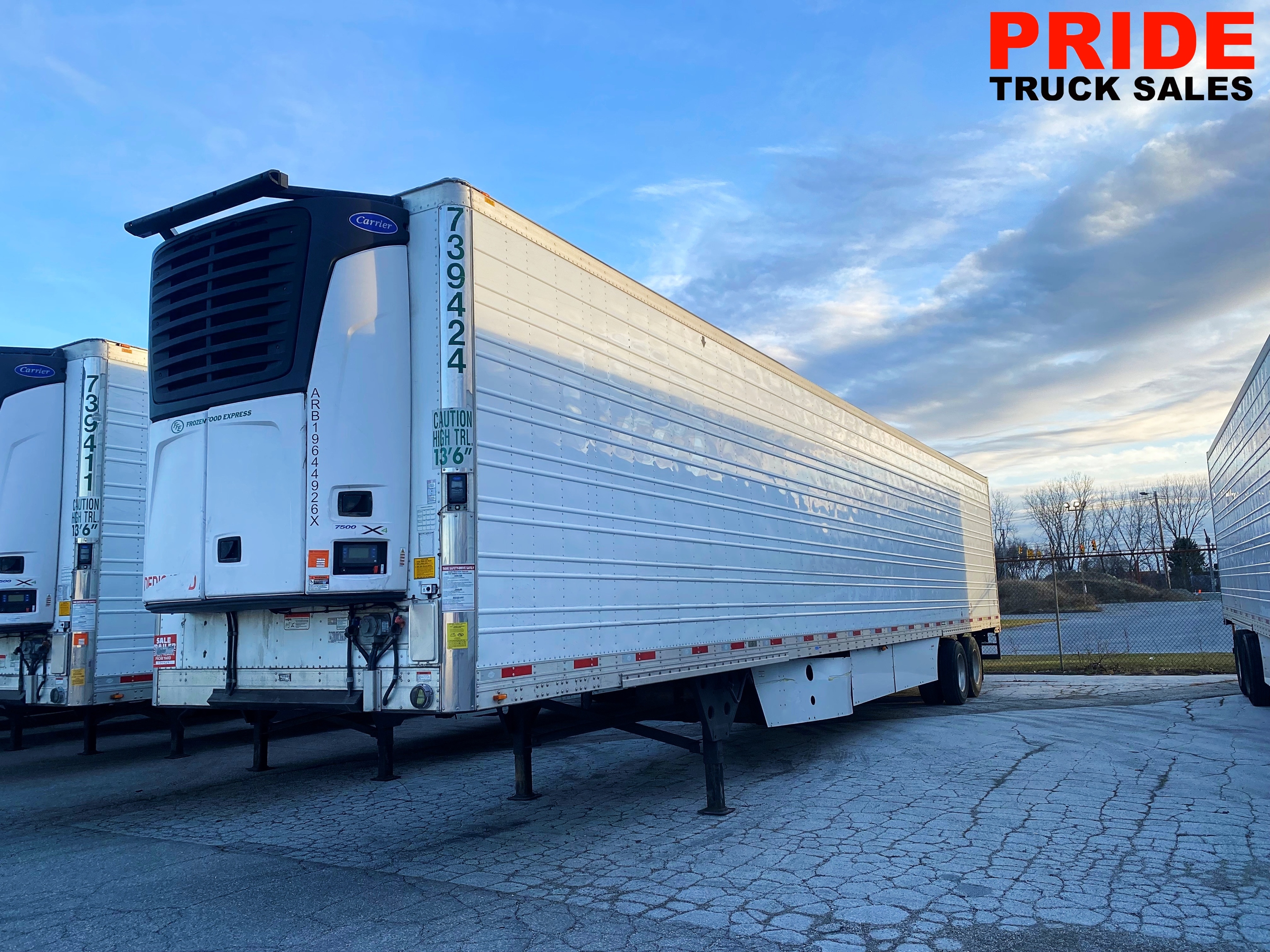 2019 Utility Reefer Carrier 7500 X4 READY TO GO UNIT...