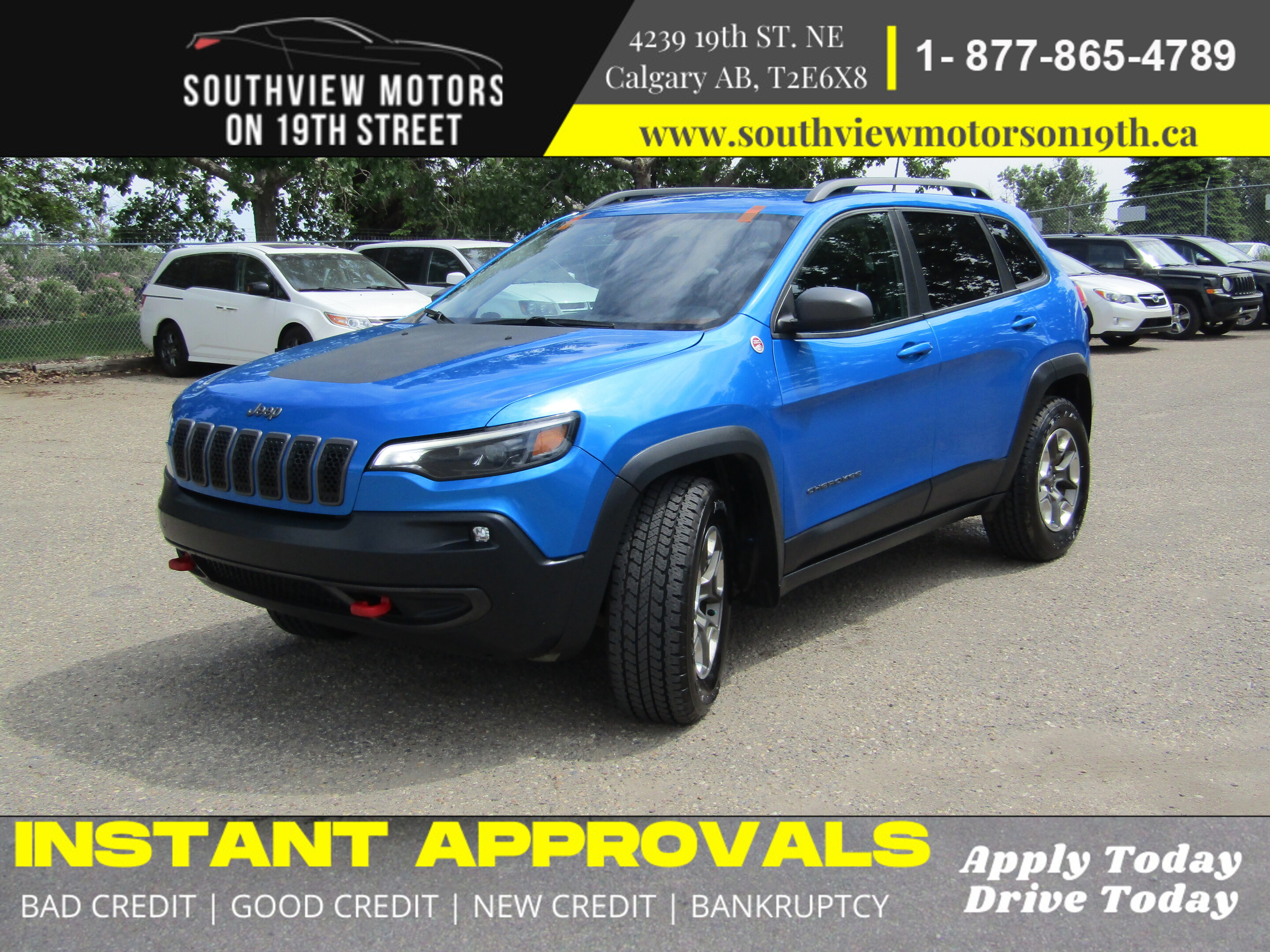 2019 Jeep Cherokee TRAILHAWK-4X4 *FINANCING AVAILABLE*
