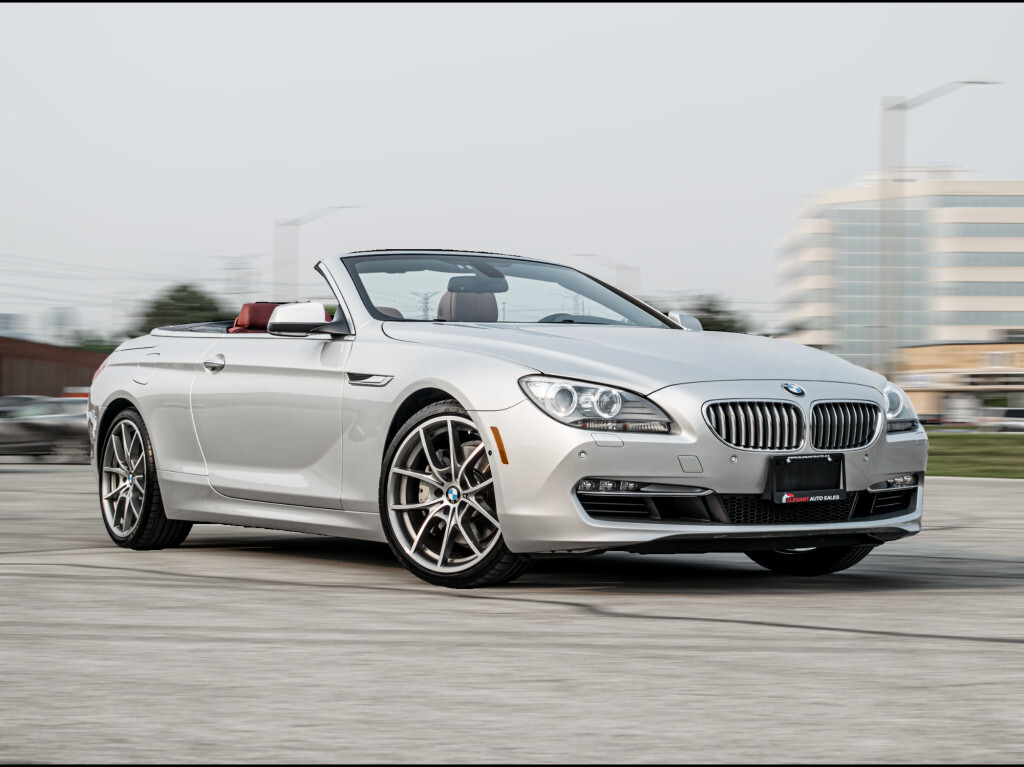 2012 BMW 6 Series 650I |CONVERTIBLE |RED INT|LOW KM |ONE OF THE KIND