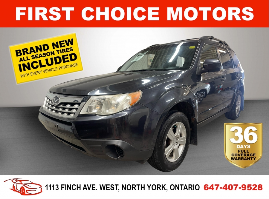 2012 Subaru Forester X ~AUTOMATIC, FULLY CERTIFIED WITH WARRANTY!!!~