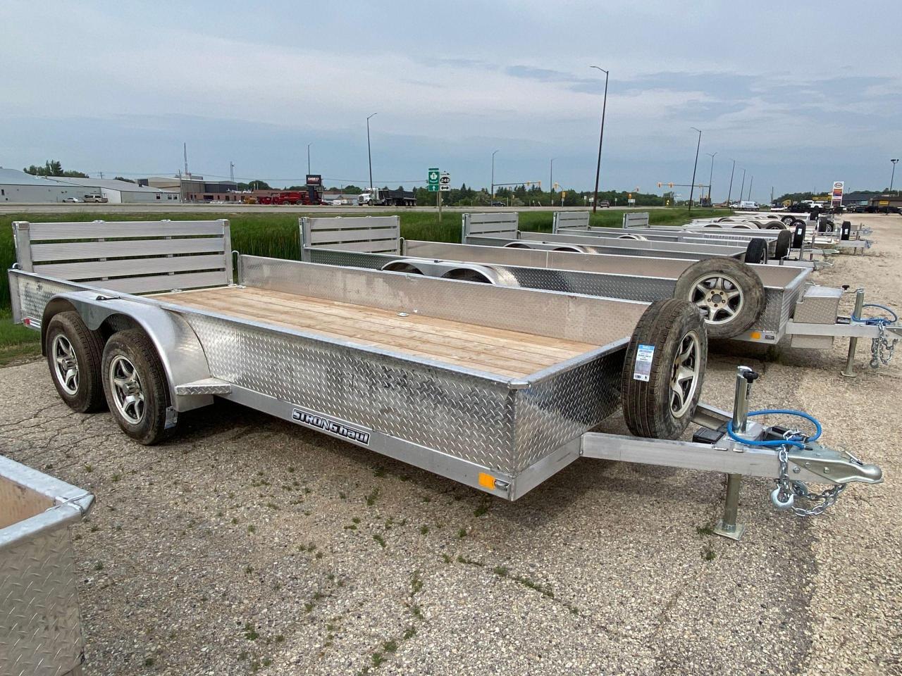 2023 Stronghaul Utility Trailer 82'' X 16' Solid Side