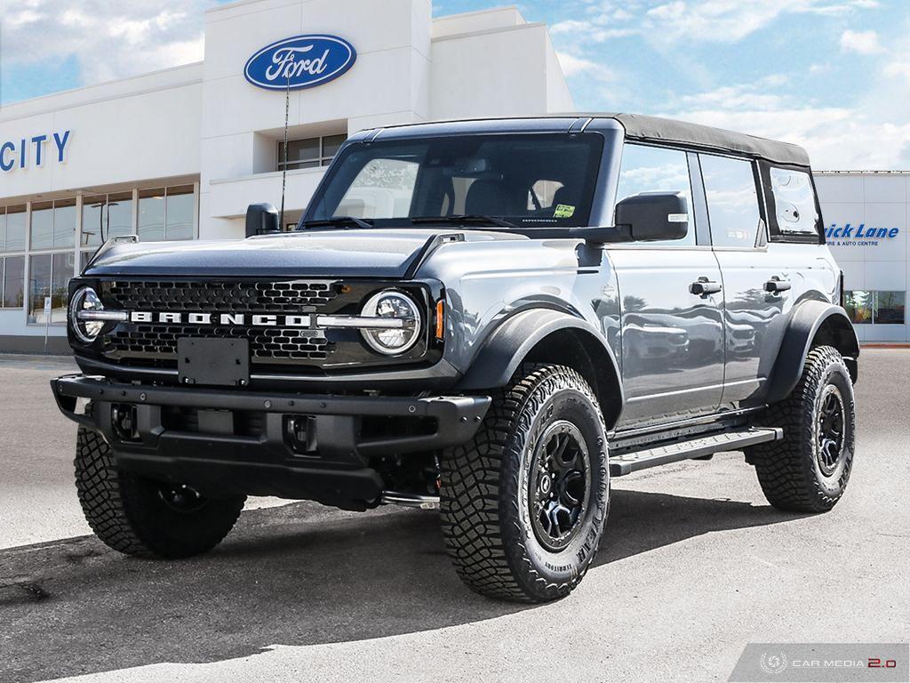 2023 Ford Bronco WILDTRACK 354A W/MODULAR BUMPER AND TOW PACK