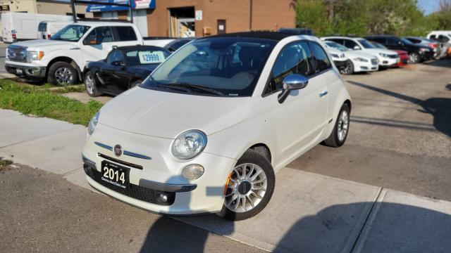 2014 Fiat 500C 2dr Conv Lounge LEATHER,BLUETOOTH, CERTIFIED