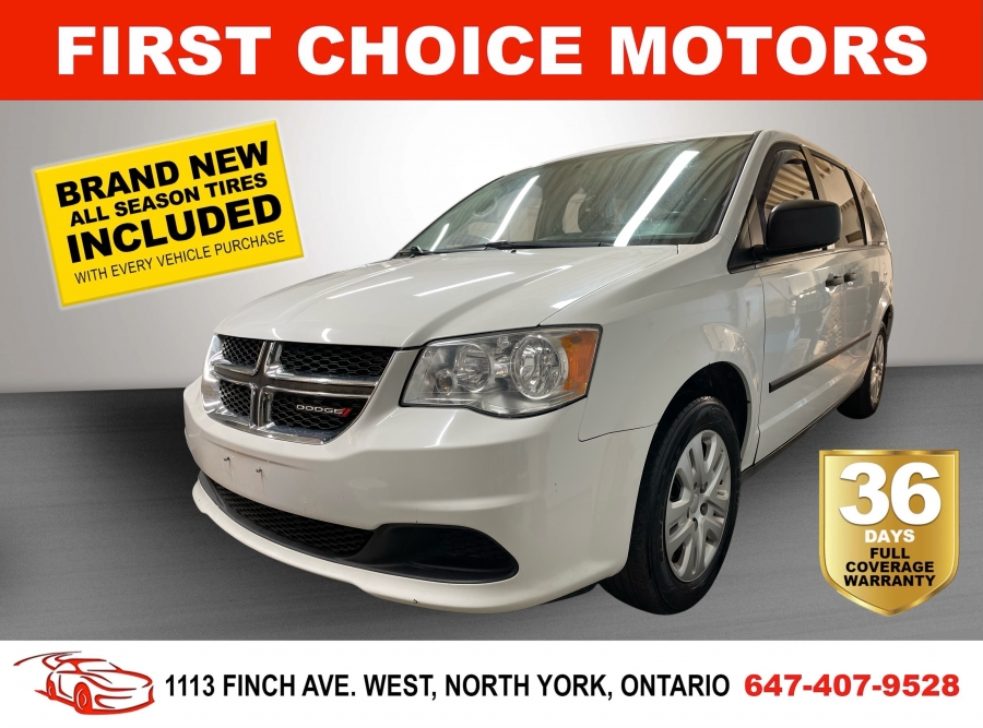 2015 Dodge Grand Caravan SE ~AUTOMATIC, FULLY CERTIFIED WITH WARRANTY!!!~