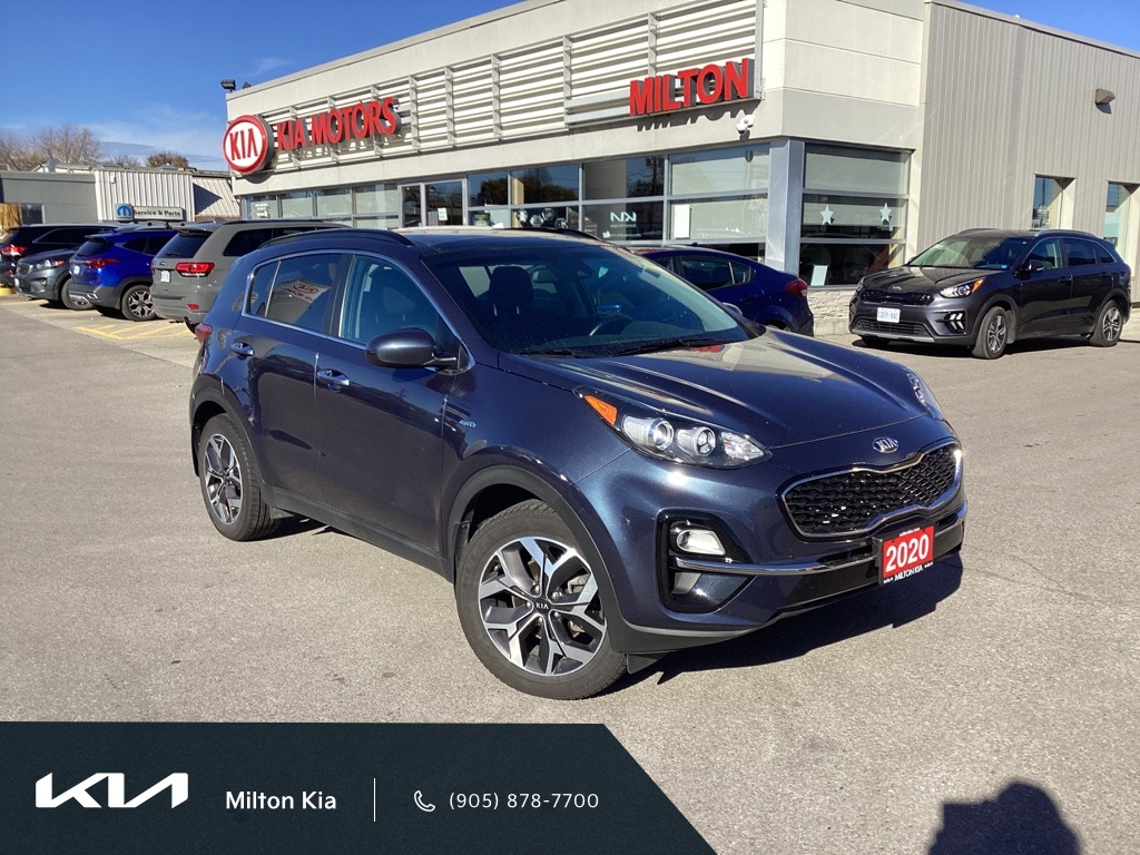 2020 Kia Sportage EX AWD, PANO ROOF, REARVIEW CAM, PWR DR-SEAT