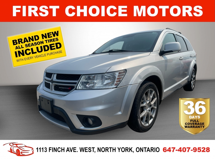 2012 Dodge Journey R/T AWD ~AUTOMATIC, FULLY CERTIFIED WITH WARRANTY!