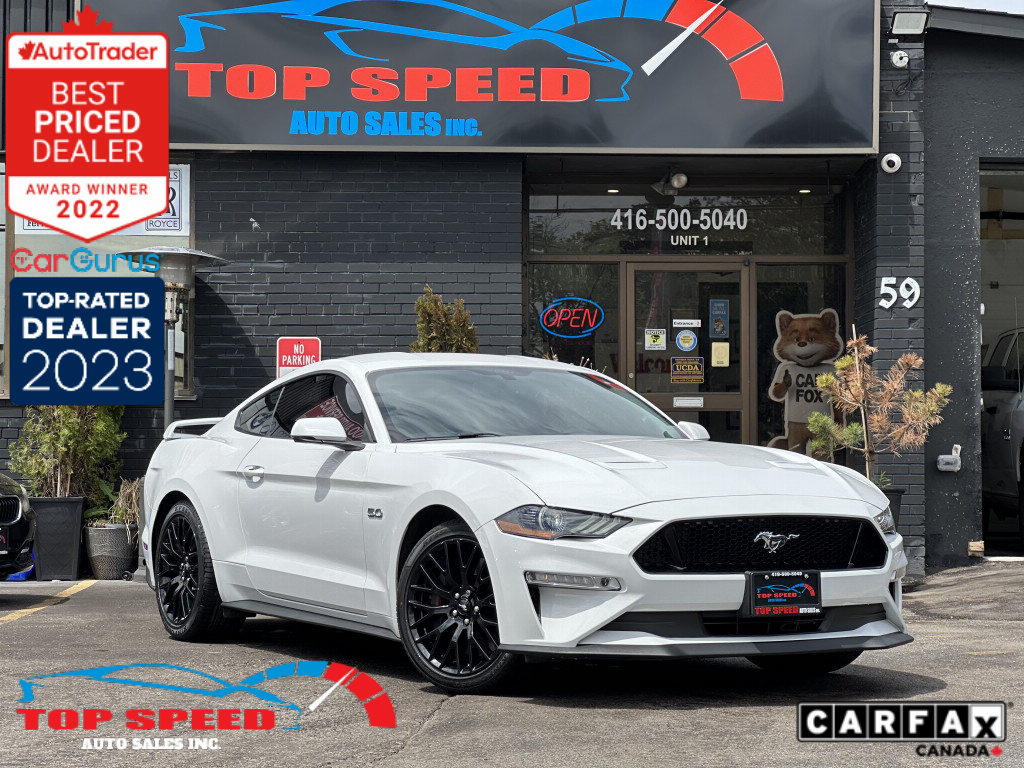 2019 Ford Mustang GT Premium | 6-SPEED MANUAL | 5.0 | BREMBO BRAKES 