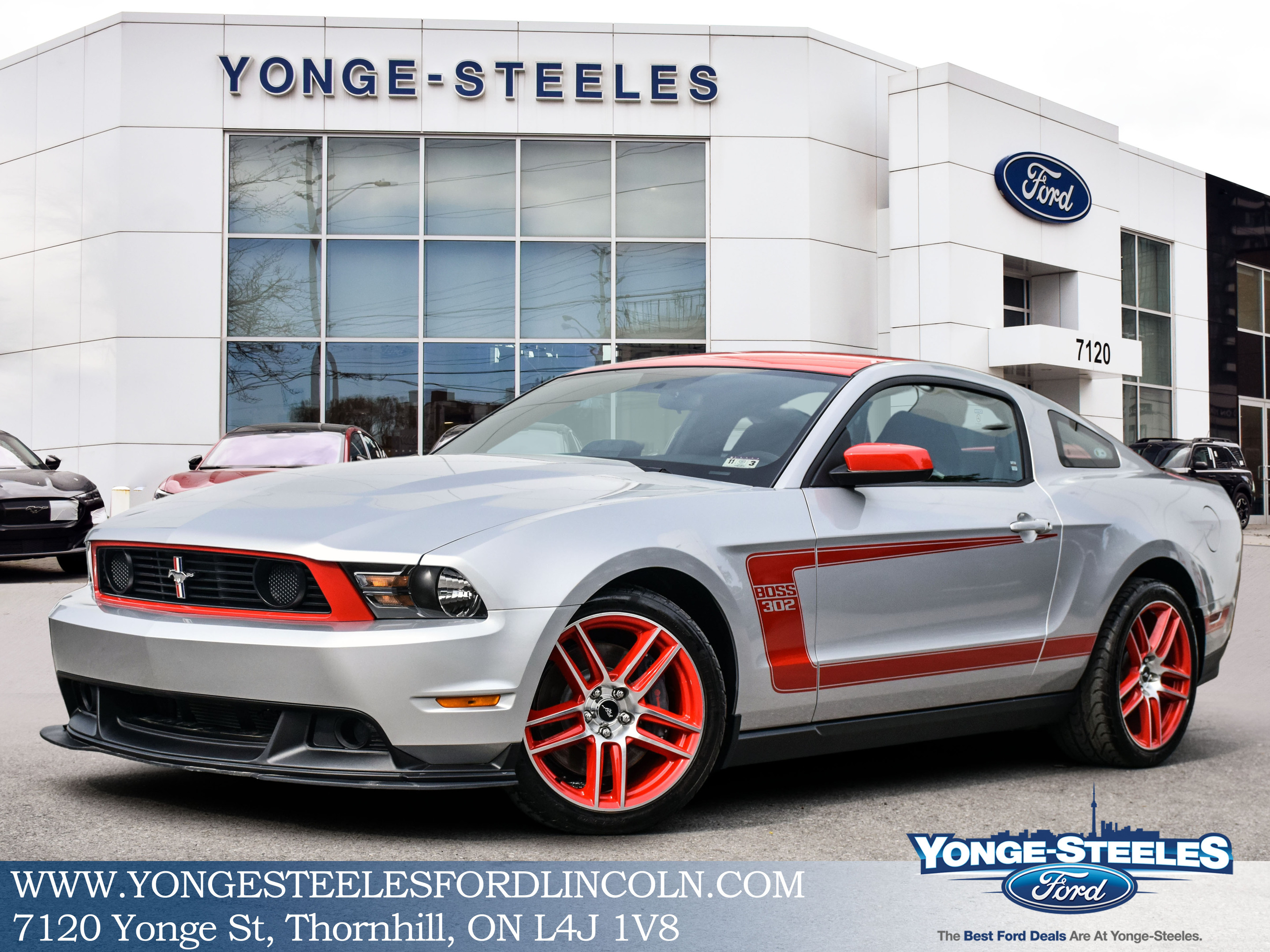 2012 Ford Mustang Boss 302 LAGUNA SECA DELIVERY KMS A RARE FIND