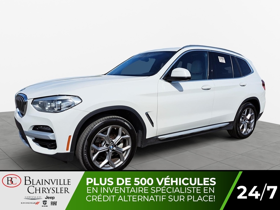 2021 BMW X3 xDrive30i TOIT OUVRANT PANORAMIQUE GPS CUIR SABLE