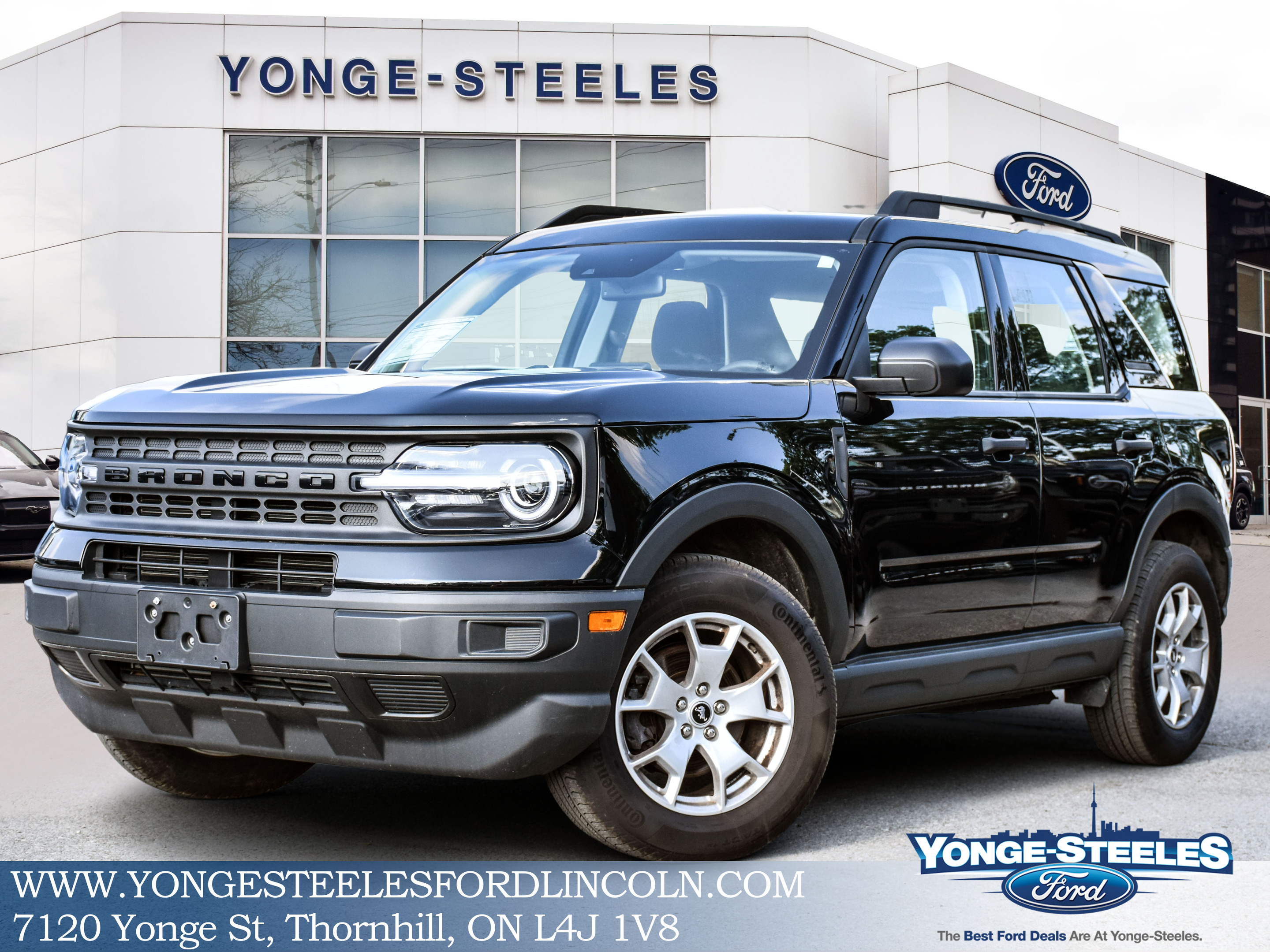 2022 Ford Bronco Sport Base 1.5L ONLY 33,760KMS ONE OWNER REVERSE CAMERA