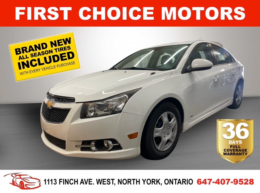 2012 Chevrolet Cruze RS ~AUTOMATIC, FULLY CERTIFIED WITH WARRANTY!!!~