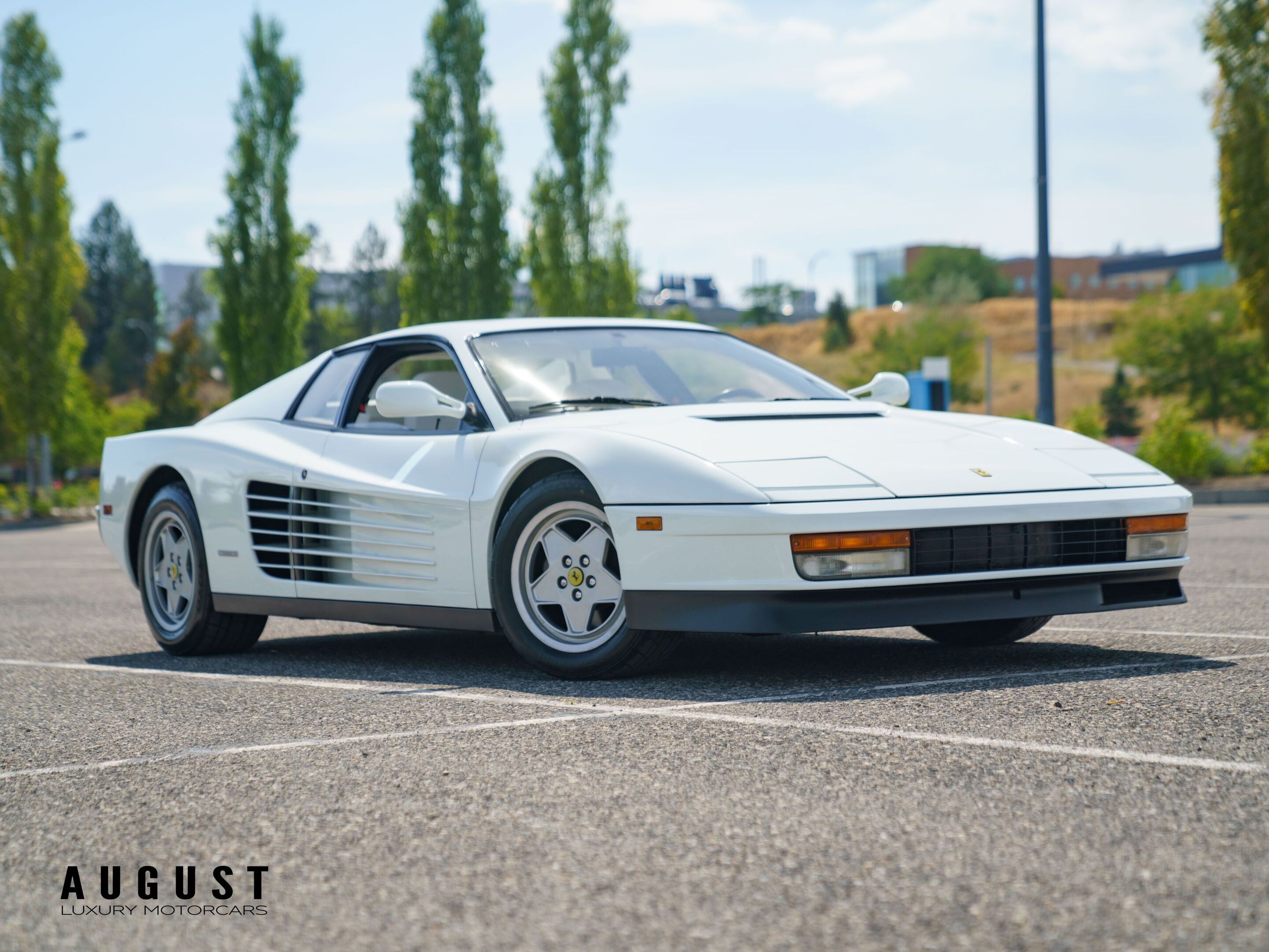 1989 Ferrari Testarossa Rare White on White