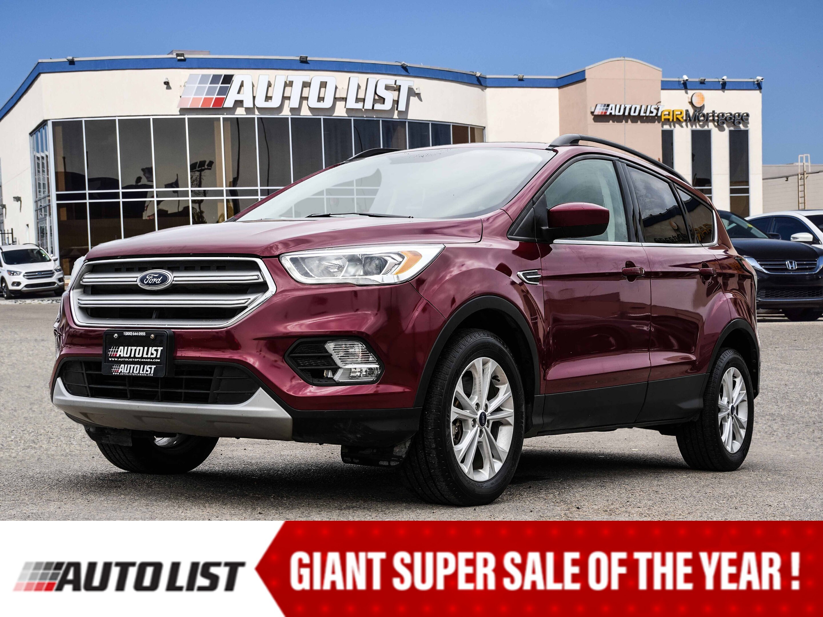 2018 Ford Escape SEL*4WD*LEATHER*POWER TAILGATE*HEATED SEATS*SYNC*