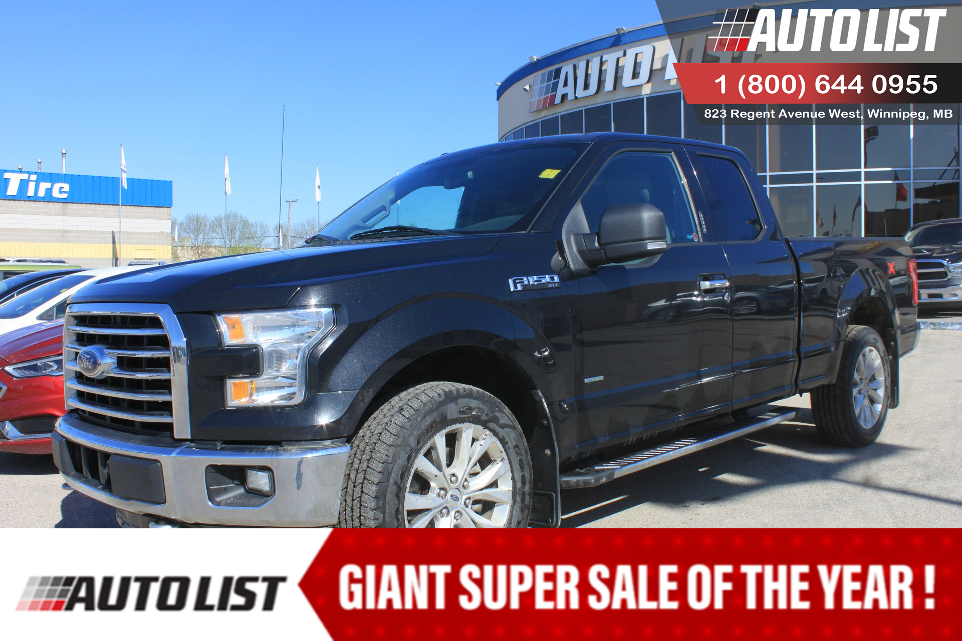 2015 Ford F-150 4WD SuperCab XLT | REAR VIEW MONITORING SYSTEM 