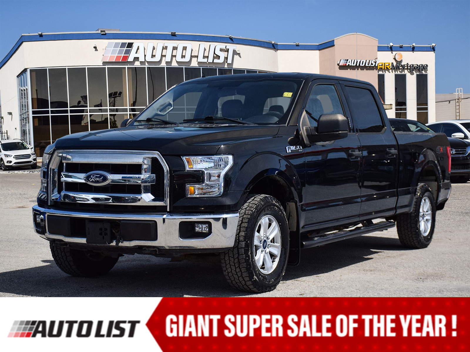 2016 Ford F-150 XLT SUPERCREW*4WD*BACK-UP CAMERA*TONNEAU COVER*