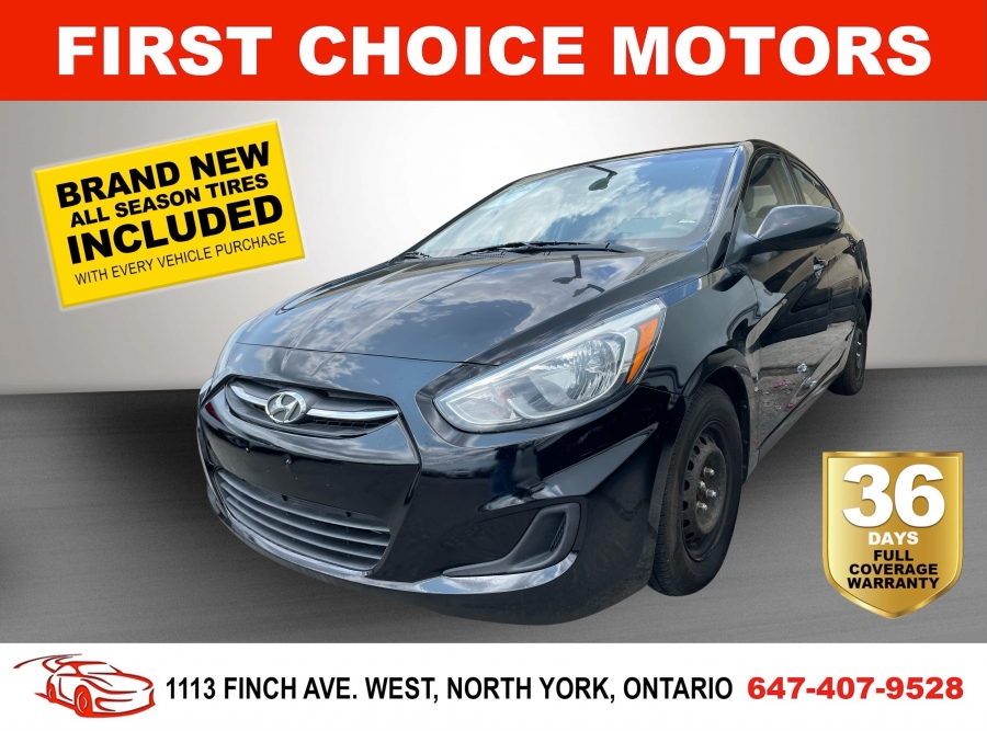 2015 Hyundai Accent GL ~AUTOMATIC, FULLY CERTIFIED WITH WARRANTY!!!~