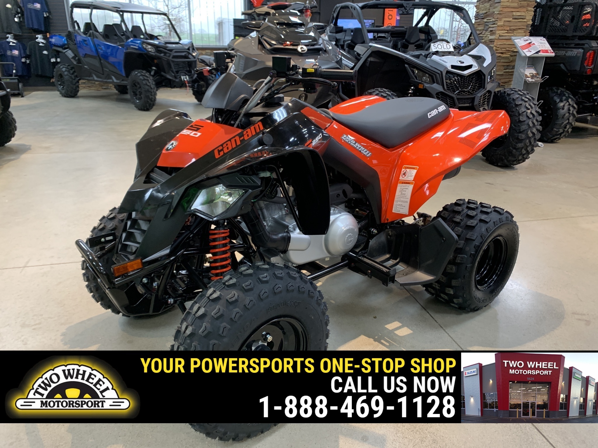 2023 Can-Am DS 250 DS250 2X4 SPORT RED/BLACK