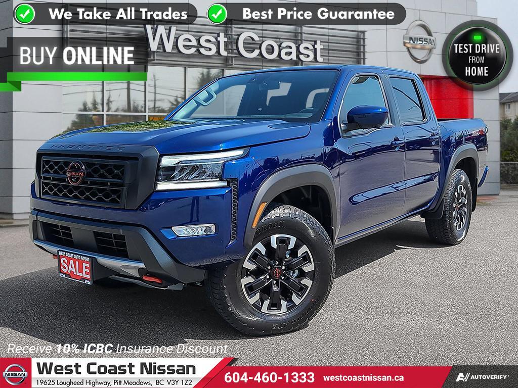 2023 Nissan Frontier PRO-4X LUX Sale | 48 mo lease @ 352 bi-weekly +tax