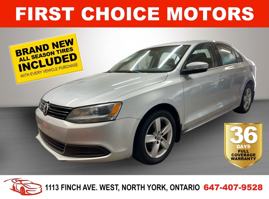 2011 Volkswagen Jetta COMFORTLINE ~AUTOMATIC , FULLY CERTIFIED WITH WARR