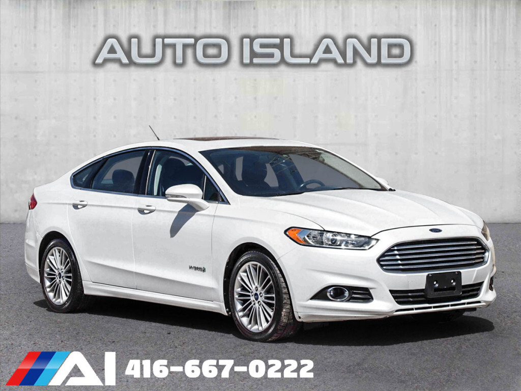 2013 Ford Fusion Hybrid / NAV / ROOF / HTD SEATS /Sunroof /Leather