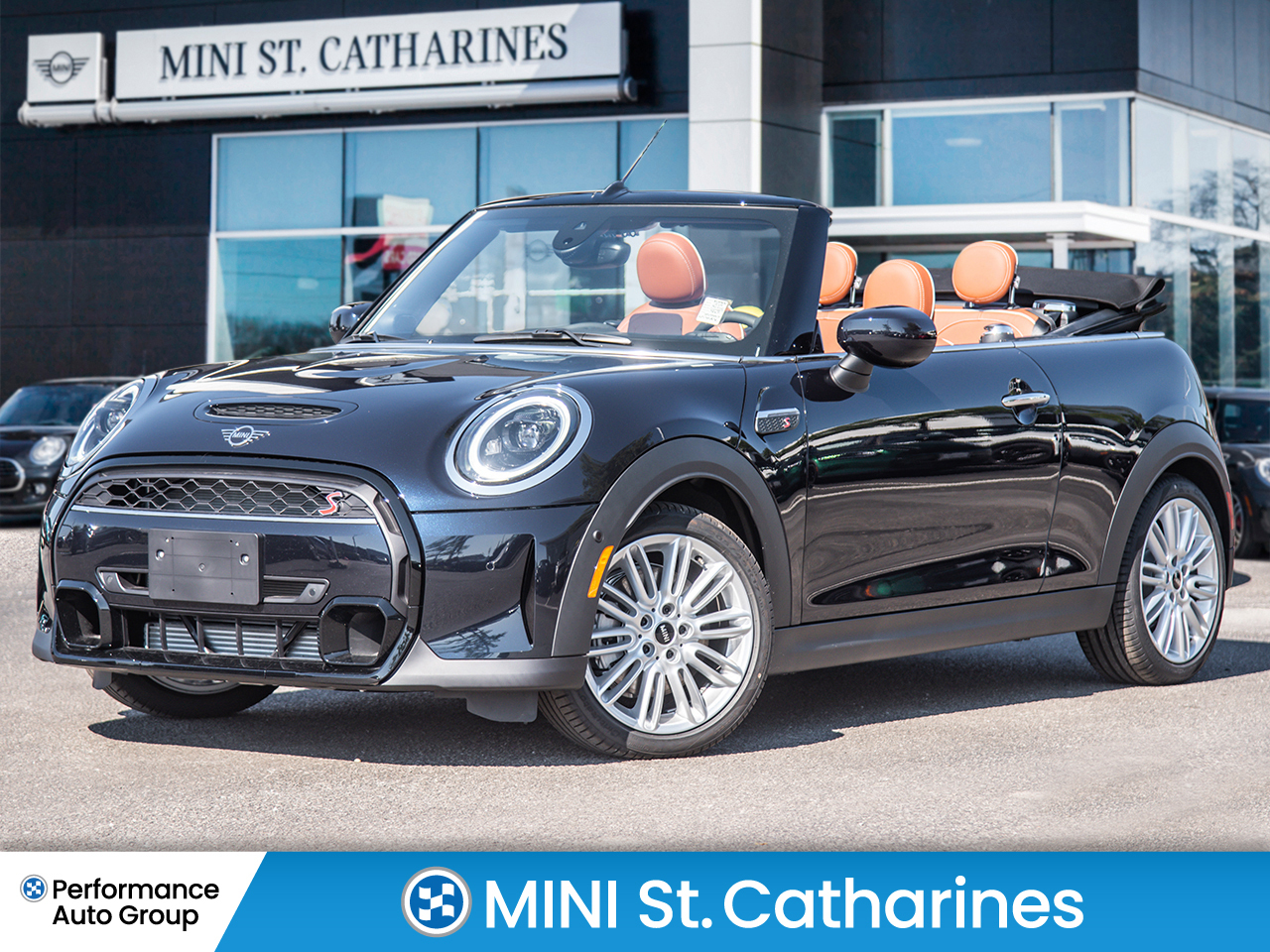 2024 MINI Convertible S-Available/Premier+/BrownInterior/Lease from0.99%