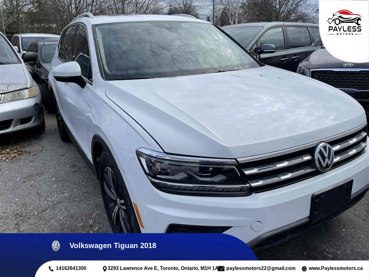 2018 Volkswagen Tiguan SEL Premium 4Motion