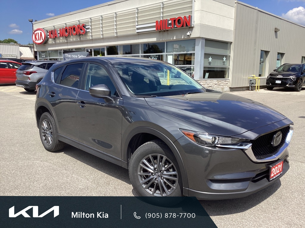 2021 Mazda CX-5 GS AWD, LEATH, HTD SETS, RVIEW CAMERA, BLIND SPT D