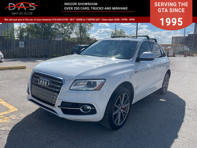 2016 Audi SQ5 3.0T S-Line Supercharged Navigation/Panoramic Sunr