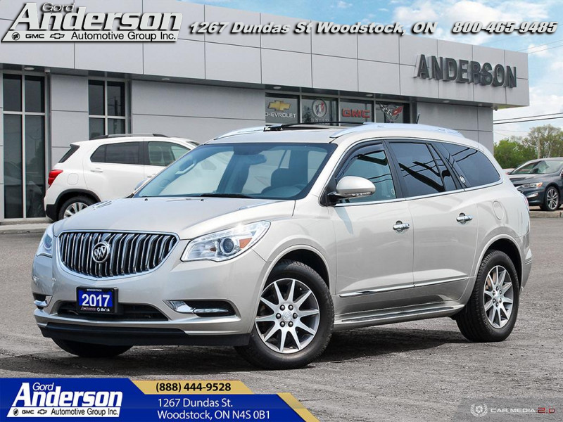 2017 Buick Enclave Leather  - Cooled Seats -  Leather Seats - $204 B/