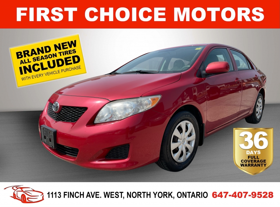 2009 Toyota Corolla CE ~AUTOMATIC, FULLY CERTIFIED WITH WARRANTY!!!~