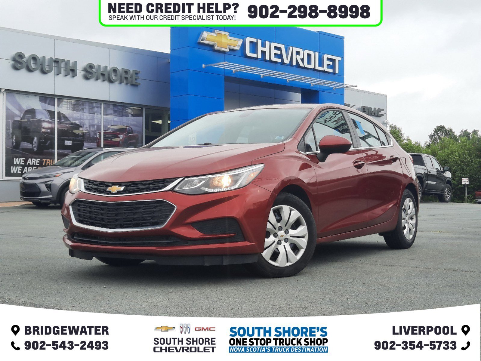 2017 Chevrolet Cruze For Sale, Bridgewater