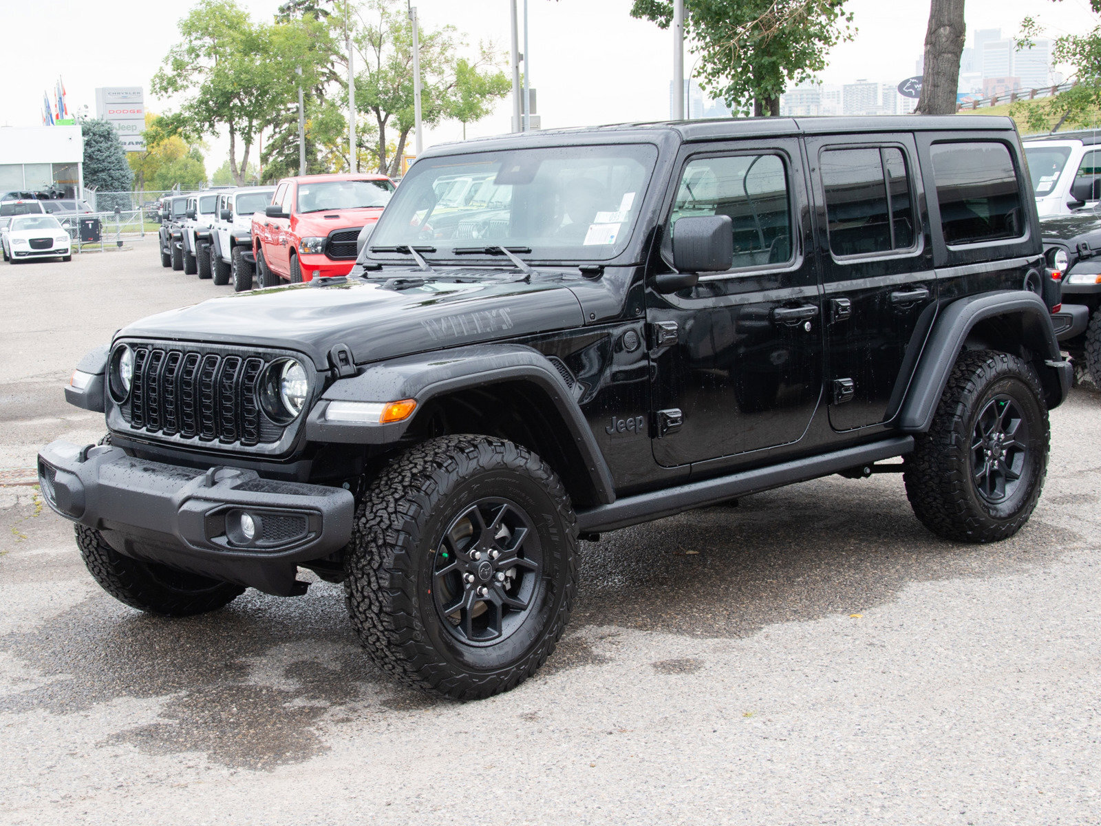 2024 Jeep Wrangler Willys 4x4, 12 Inch Screen, Heated Seats, Remote S