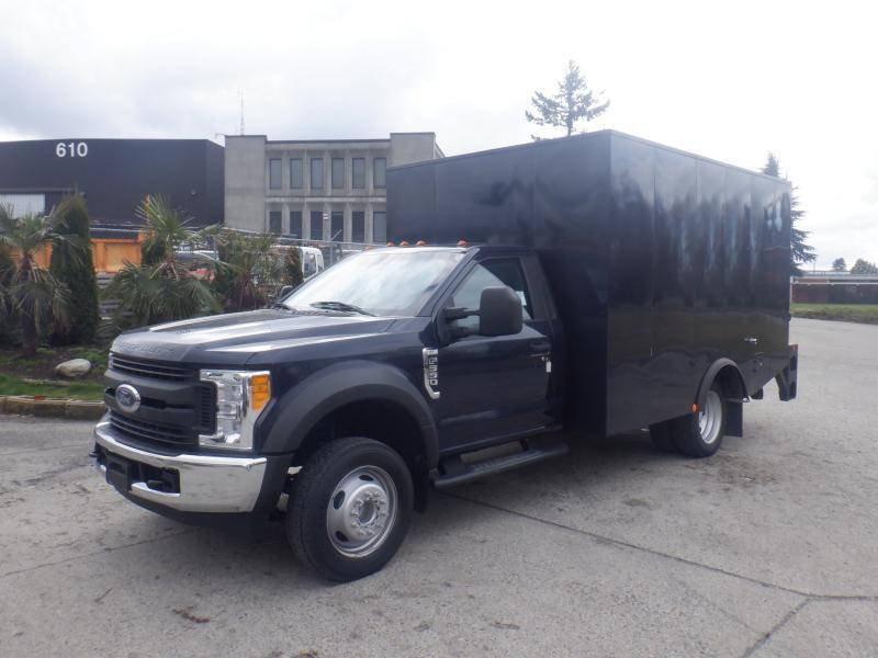 2017 Ford F-550 12 Foot Armoured Cube Truck With Bullet-Proof Glas
