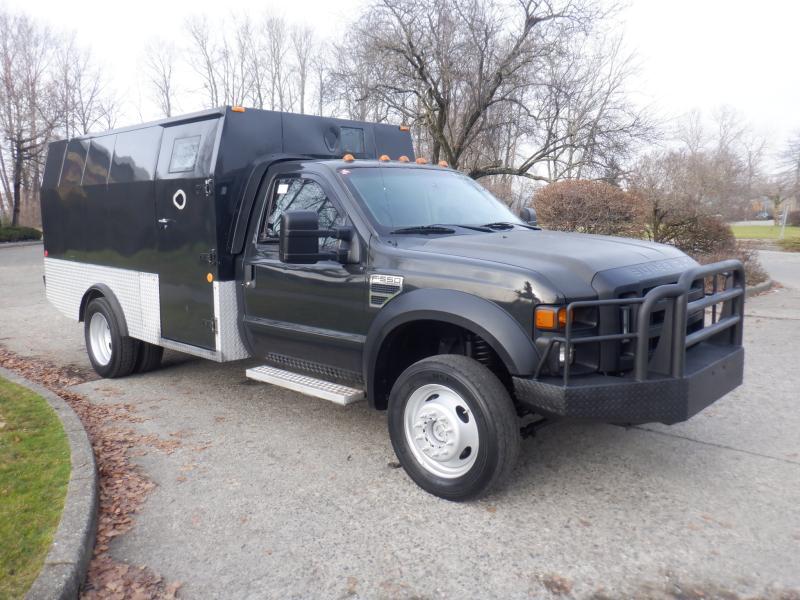 2009 Ford F-550 Armoured Cube Truck with Bullet-Proof Glass