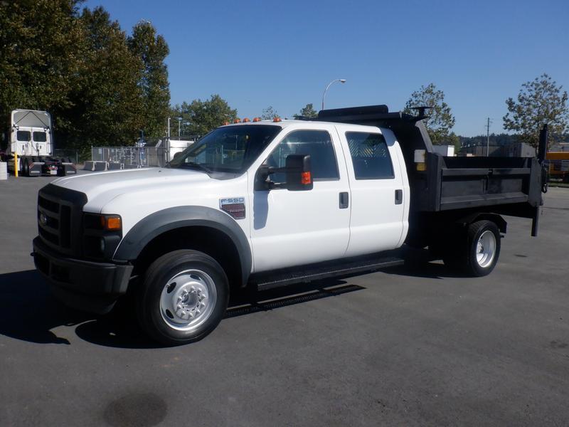 2008 Ford F-550 9 Foot Dump Box With Power Tailgate Dually Diesel