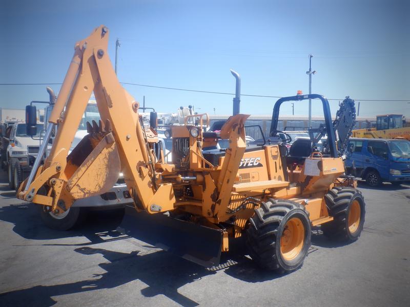 2008 Astec RT960 Trencher Backhoe  Diesel with Front Blade