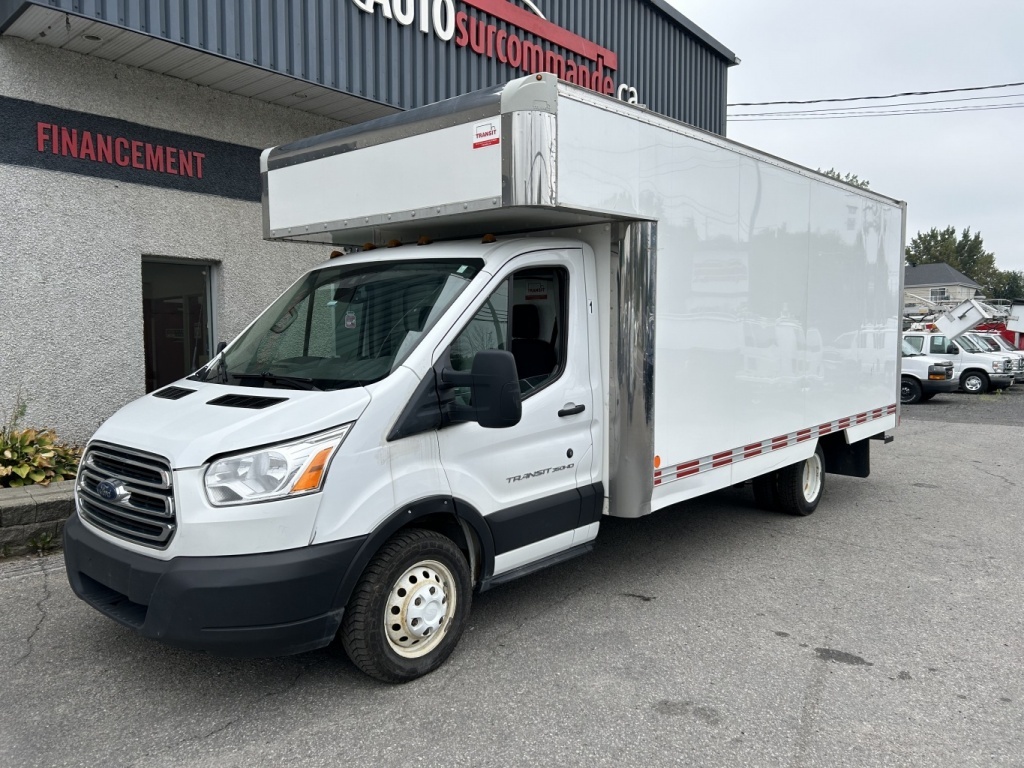 2019 Ford Transit cube 16 pieds / deck