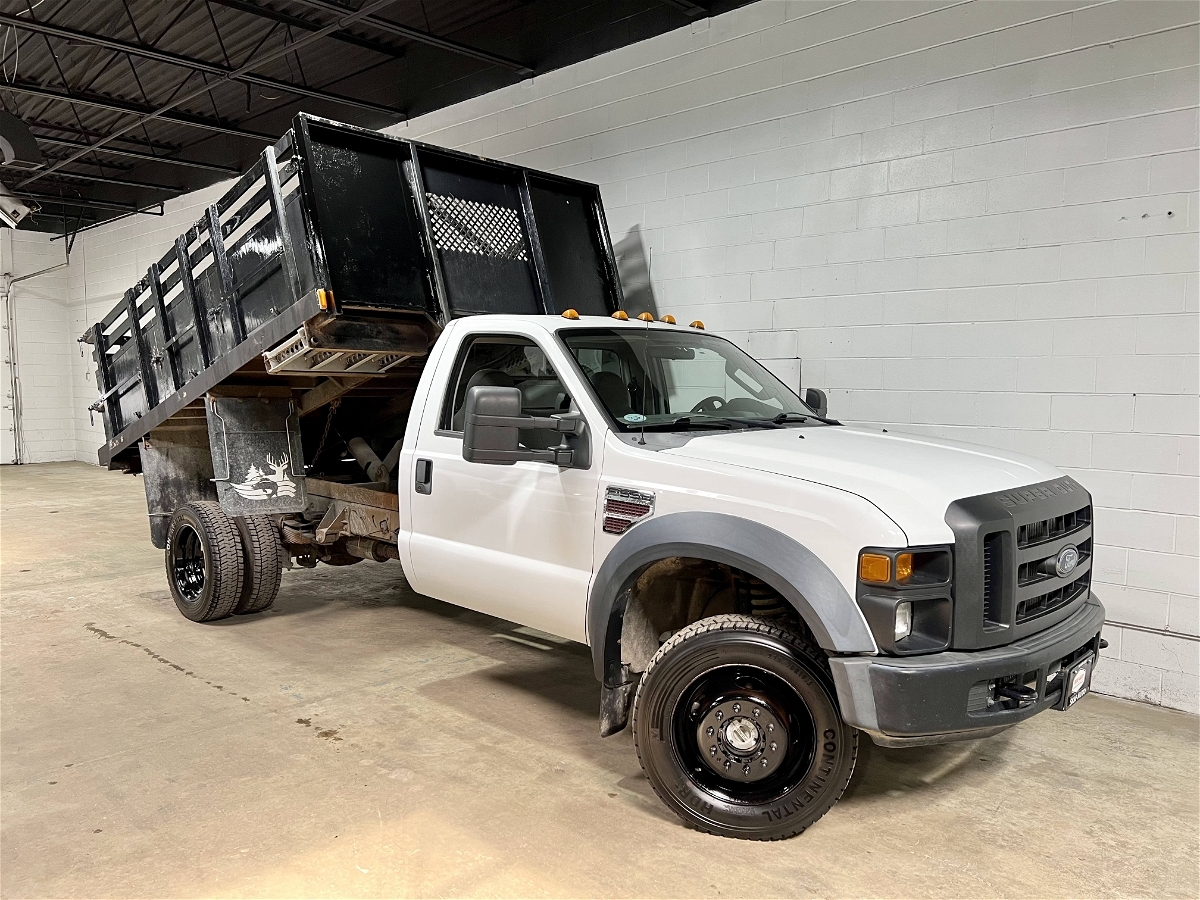 2009 Ford F-550 11FT DUMP BOX! 4X4! DIESEL! SIDES REMOVABLE! 