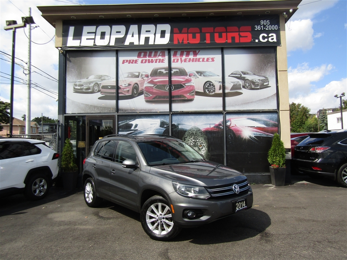 2014 Volkswagen Tiguan S,4Motion,Pano,Leather,Bluetooth*One Owner*Certifi