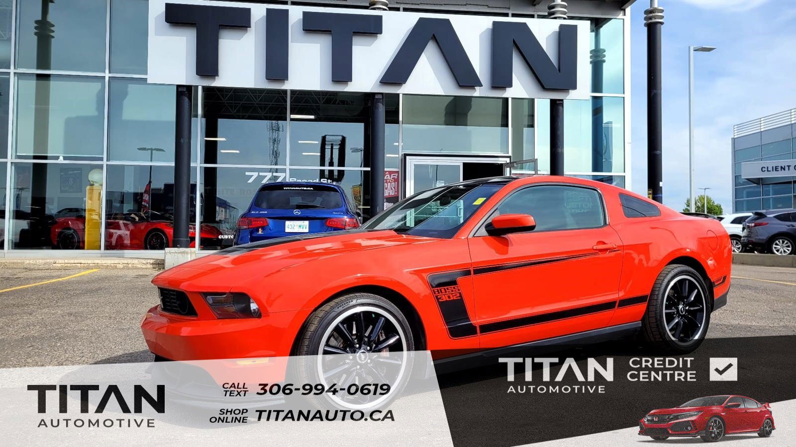 2012 Ford Mustang Boss 302 | Competition Orange | 6spd Manual | 444h