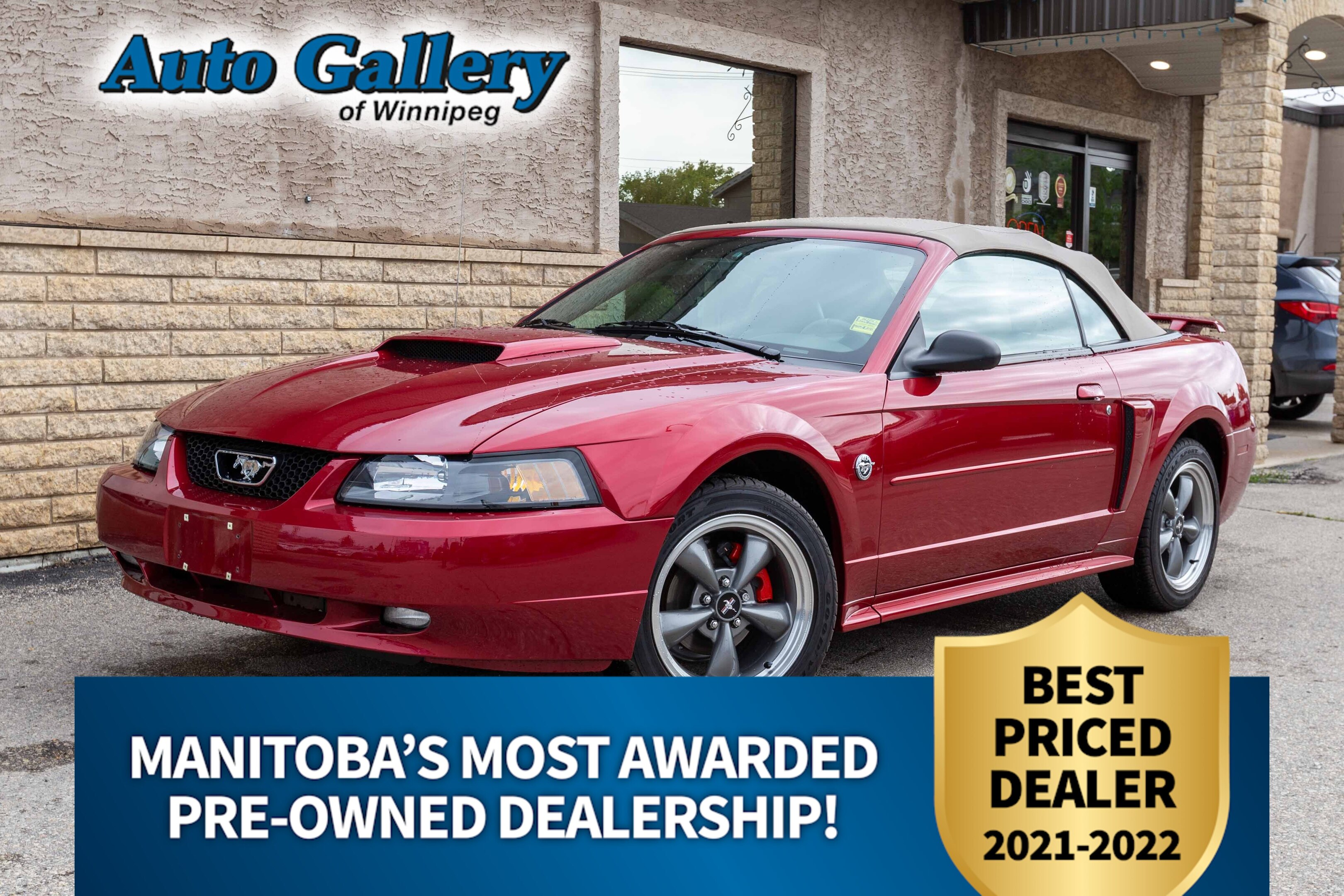 2004 Ford Mustang 2dr Convertible GT, Leather, RWD, 40th