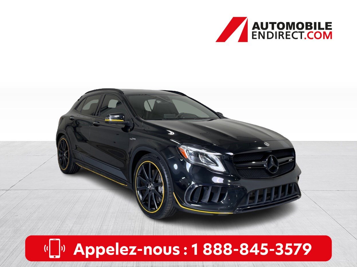 2018 Mercedes-Benz GLA GLA45 AMG 4MATIC Cuir Toit pano Mags GPS