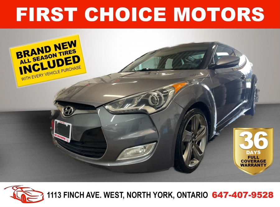 2015 Hyundai Veloster TECH ~MANUAL, FULLY CERTIFIED WITH WARRANTY!!!~