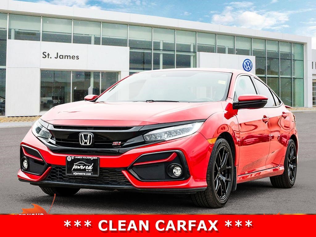 2020 Honda Civic Si Sedan SI | CLEAN CARFAX | APPLE CARPLAY |