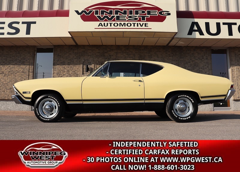 1968 Chevrolet Chevelle SS L78 396/375 4-SPEED, REAL DEAL & VERY RARE!!